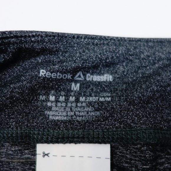 New Reebok Crossfit Chase Mid Gray Shorts - Picture 5 of 7